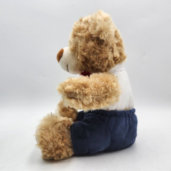 Hard Rock Hotel Tan Teddy Bear Plush Stuffed Animal 8in tall - Picture 3 of 7